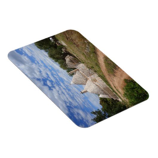 Trulli-Häuser in Apulien Magnet (Rechte Seite)