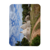 Trulli-Häuser in Apulien Magnet (Vertikal)