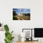 Trulli-Häuser in Apulien Poster (Heimbüro)