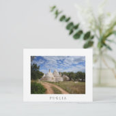 Trulli-Häuser in Apulien Postkarte (Stehend Vorderseite)