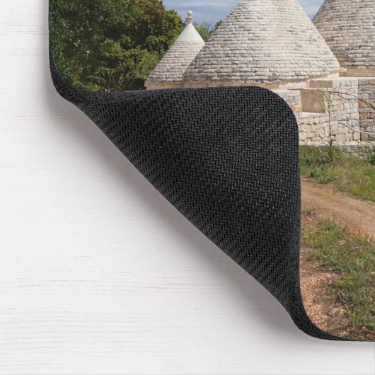 Trulli Häuser in Puglia/in Apulien Mousepad (Ecke)