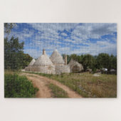 Trulli Häuser in Puglia/in Apulien Puzzle (Horizontal)