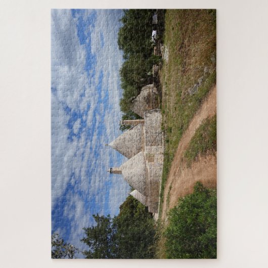 Trulli Häuser in Puglia/in Apulien Puzzle (Vertikal)