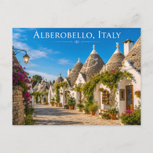 Trulli-Häuser Sonniges Dorf Karte