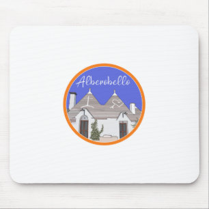 Trulli Houses Alberobello Bari Trullo Italien Mousepad