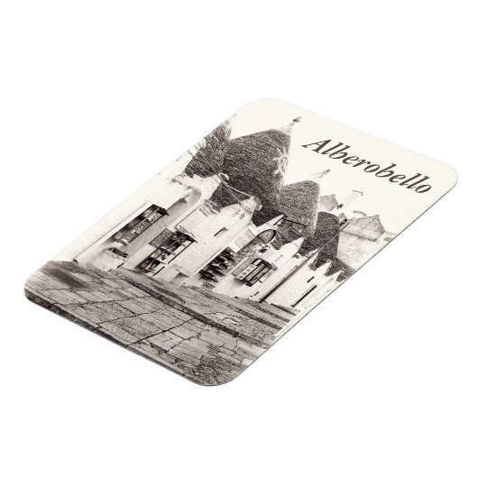 Trulli in Alberobello Magnet (Linke Seite)
