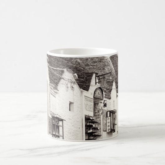 trullis in Alberobello, Puglia, Italien Kaffeetasse (Mittel)