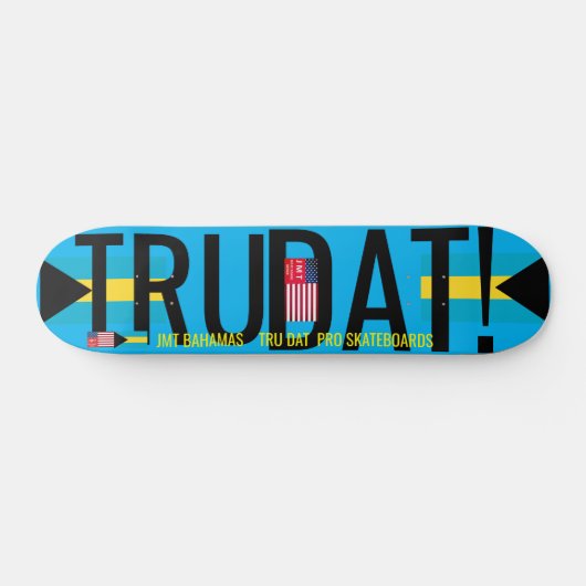 TRULY DAT JMT BHMAS 7 3/4" Skateboard Deck (Horizontal)