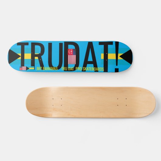 TRULY DAT JMT BHMAS 7 3/4" Skateboard Deck (Horizontal)