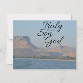 Truly the Son of God Flat Notecard Mitteilungskarte