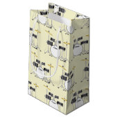 Trum Set Lehrer Kleine Geschenktüte (Rückseite Schrägansicht)