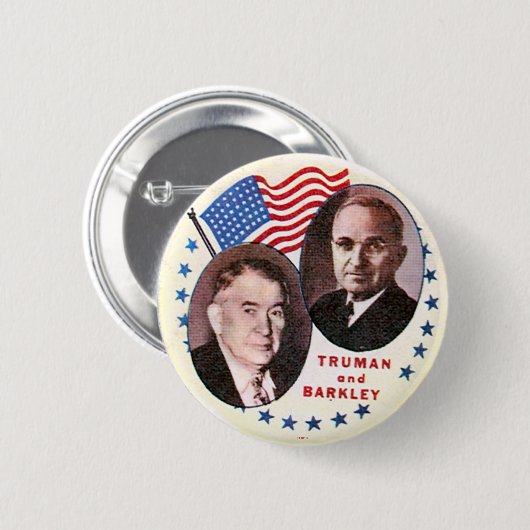 Truman-Barkley jugate - Knopf Button (Vorne & Hinten)