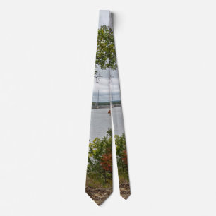 Truman Dam Autumn Gerahmt Neck Tie Krawatte