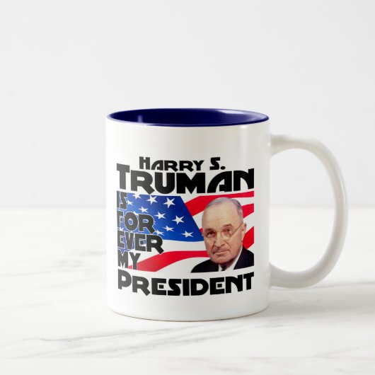 Truman für immer zweifarbige tasse (Rechts)