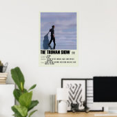 Truman Show Alternative Art Movie Large 4 Poster (Heimbüro)