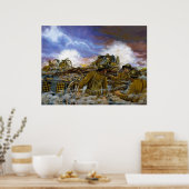 Truman's Battery von Dominic D'Andrea Poster (Küche)