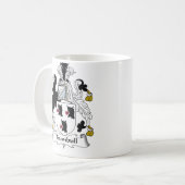 Trumbull Familienwappen Kaffeetasse (Vorderseite Links)