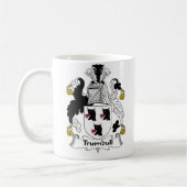 Trumbull Familienwappen Kaffeetasse (Links)
