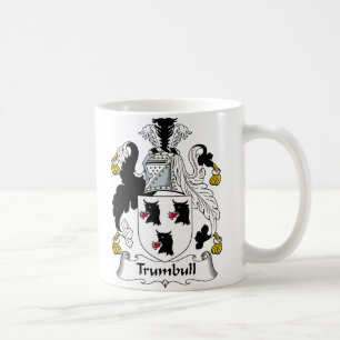 Trumbull Familienwappen Kaffeetasse