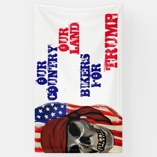 TRUMENBIKER BANNER (Vertikal)