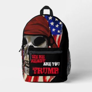 TRUMENBIKER BEDRUCKTER RUCKSACK