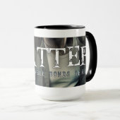 Trümmer 15 Unze. Verpackungs-Tasse Tasse (VorderseiteRechts)