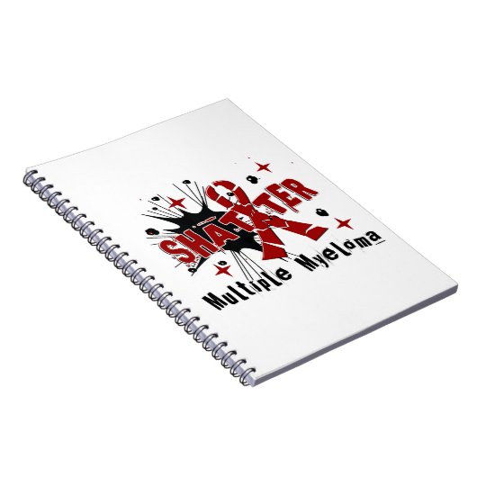 Trümmer-multiples Myeloma Notizblock (Rechte Seite)