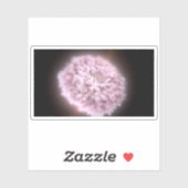 Trümmerwolke aus zwei Neutronenstern Aufkleber (Blatt)