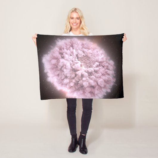 Trümmerwolke aus zwei Neutronenstern Fleecedecke (Beispiel)