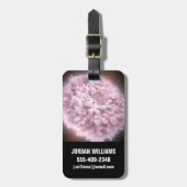 Trümmerwolke aus zwei Neutronenstern Gepäckanhänger (Vorderseite vertikal)