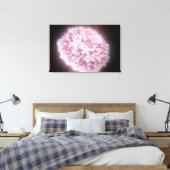 Trümmerwolke aus zwei Neutronenstern Leinwanddruck (Insitu (Schlafzimmer))