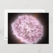 Trümmerwolke aus zwei Neutronenstern Postkarte (Vorne/Hinten)