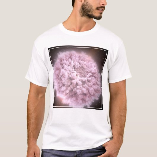 Trümmerwolke aus zwei Neutronenstern T-Shirt (Vorderseite)
