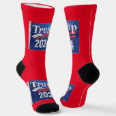 Trump2024 Flag Socks Socken (Gewinkelt)