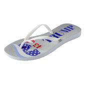 Trump45 Flip Flops Badesandalen (Schrägansicht)