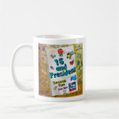 TRUMP "16 AND PRESIDENT" COFFEE MUG KAFFEETASSE (Links)