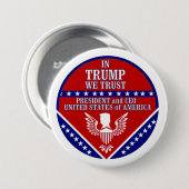 Trump '16 button (Vorne & Hinten)