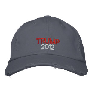 Trump 2012 bestickter Hat Bestickte Kappe