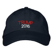 Trump 2016 bestickt bestickte baseballkappe (Vorderseite)