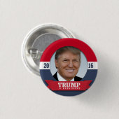 Trump 2016 button (Vorne & Hinten)