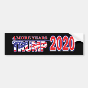 Trump 2020 4 Weitere Jahre Autoaufkleber