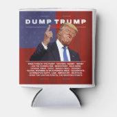 Trump 2020-Abbildung Dosenkühler (Vorderseite)