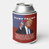 Trump 2020-Abbildung Dosenkühler (Kanne Rückseite)