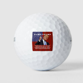Trump 2020-Abbildung Golfball