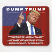 Trump 2020-Abbildung Mousepad (Vorne)