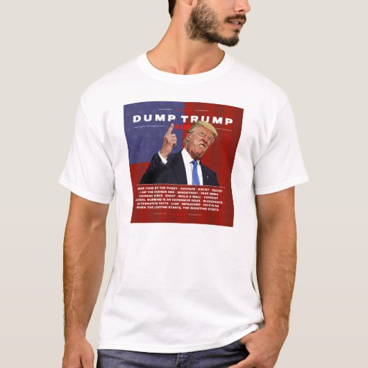Trump 2020-Abbildung T-Shirt (Vorderseite)