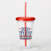 Trump 2020 acryltrinkbecher (Vorderseite)