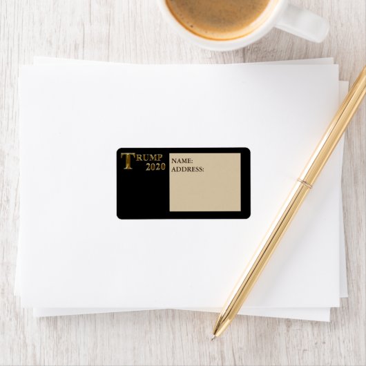 TRUMP 2020 ADRESSAUFKLEBER (Insitu)