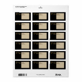 TRUMP 2020 ADRESSAUFKLEBER (Vorne)