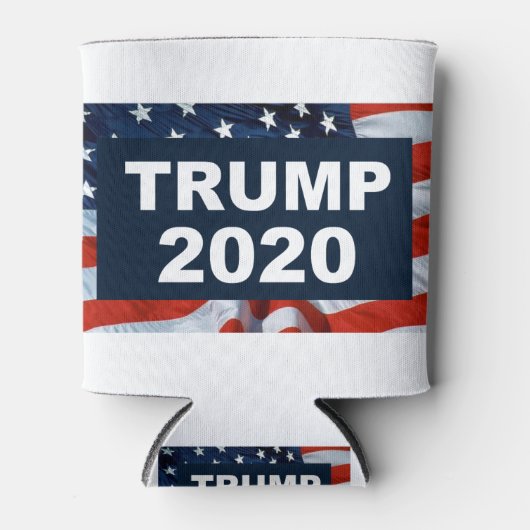 Trump 2020 American Fag Dosenkühler (Vorderseite)